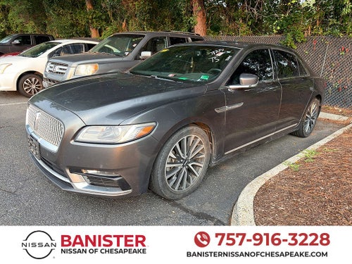 2017 Lincoln Continental Select