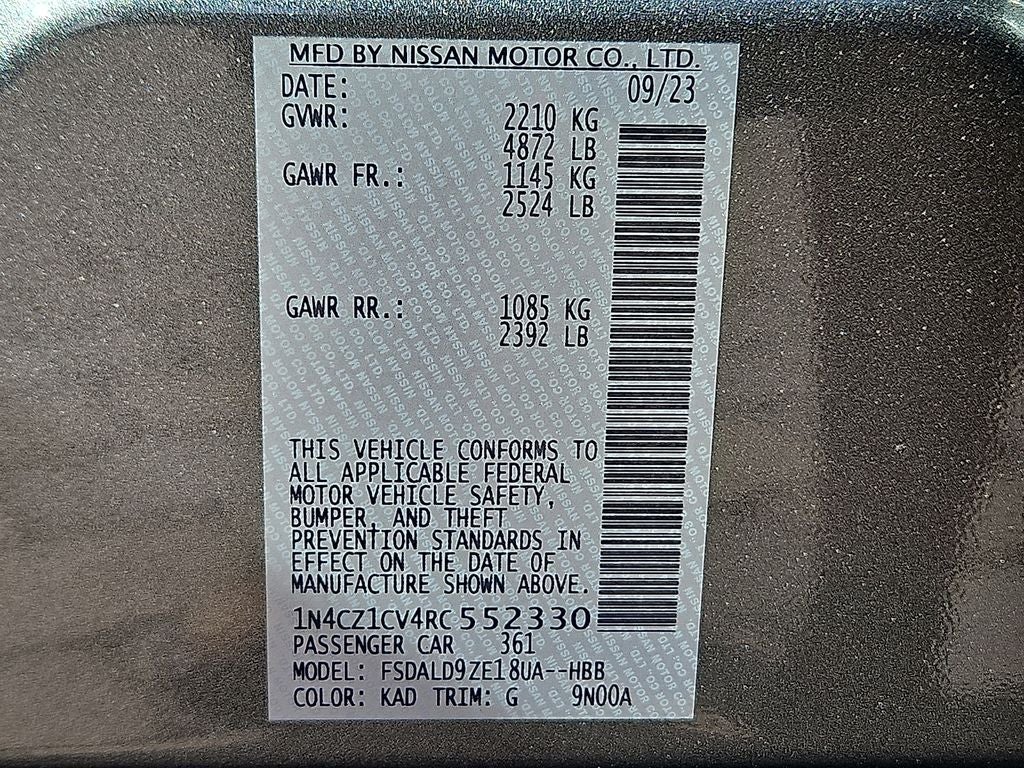2024 Nissan LEAF SV PLUS