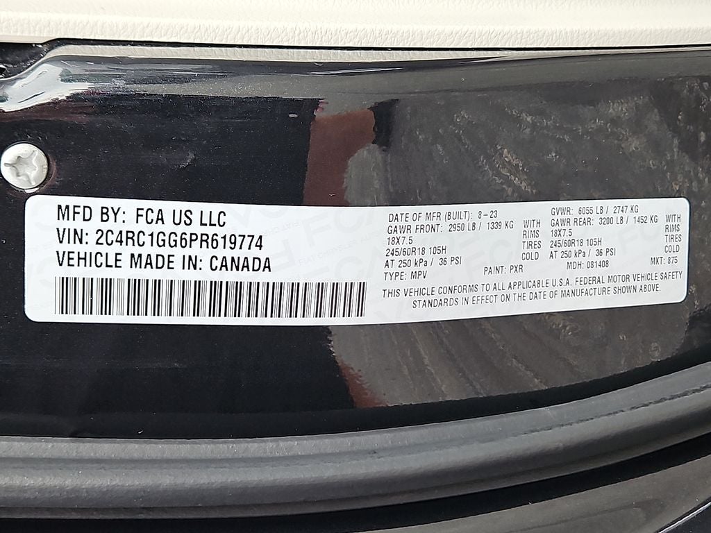 2023 Chrysler Pacifica Limited