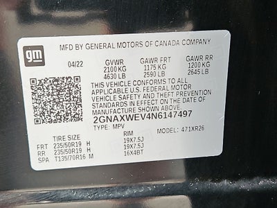2022 Chevrolet Equinox RS