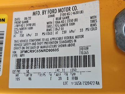 2022 Ford Bronco Sport Outer Banks