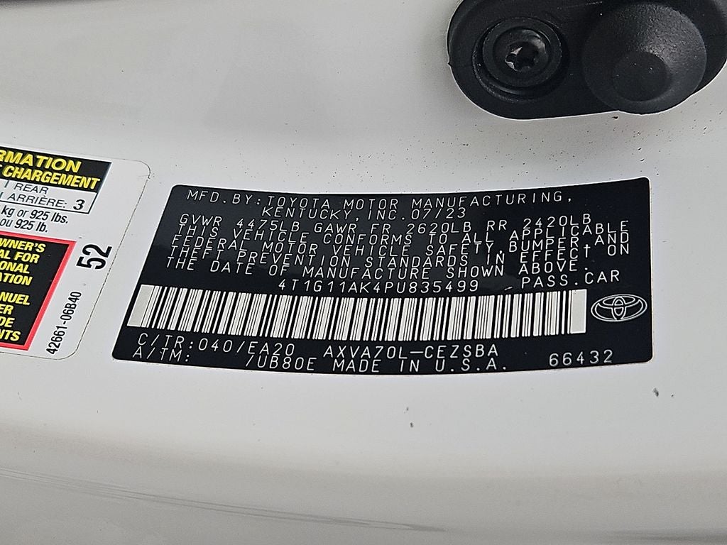 2023 Toyota Camry SE