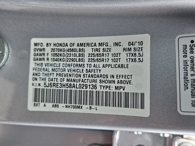 2010 Honda CR-V EX