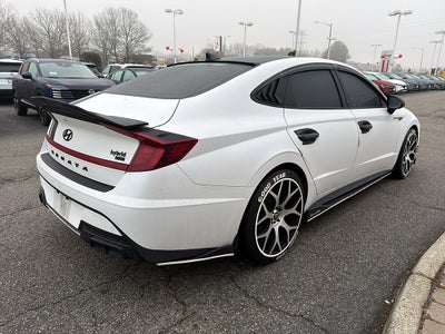 2023 Hyundai Sonata Hybrid Blue