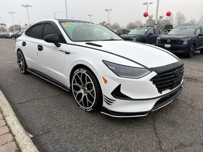 2023 Hyundai Sonata Hybrid Blue