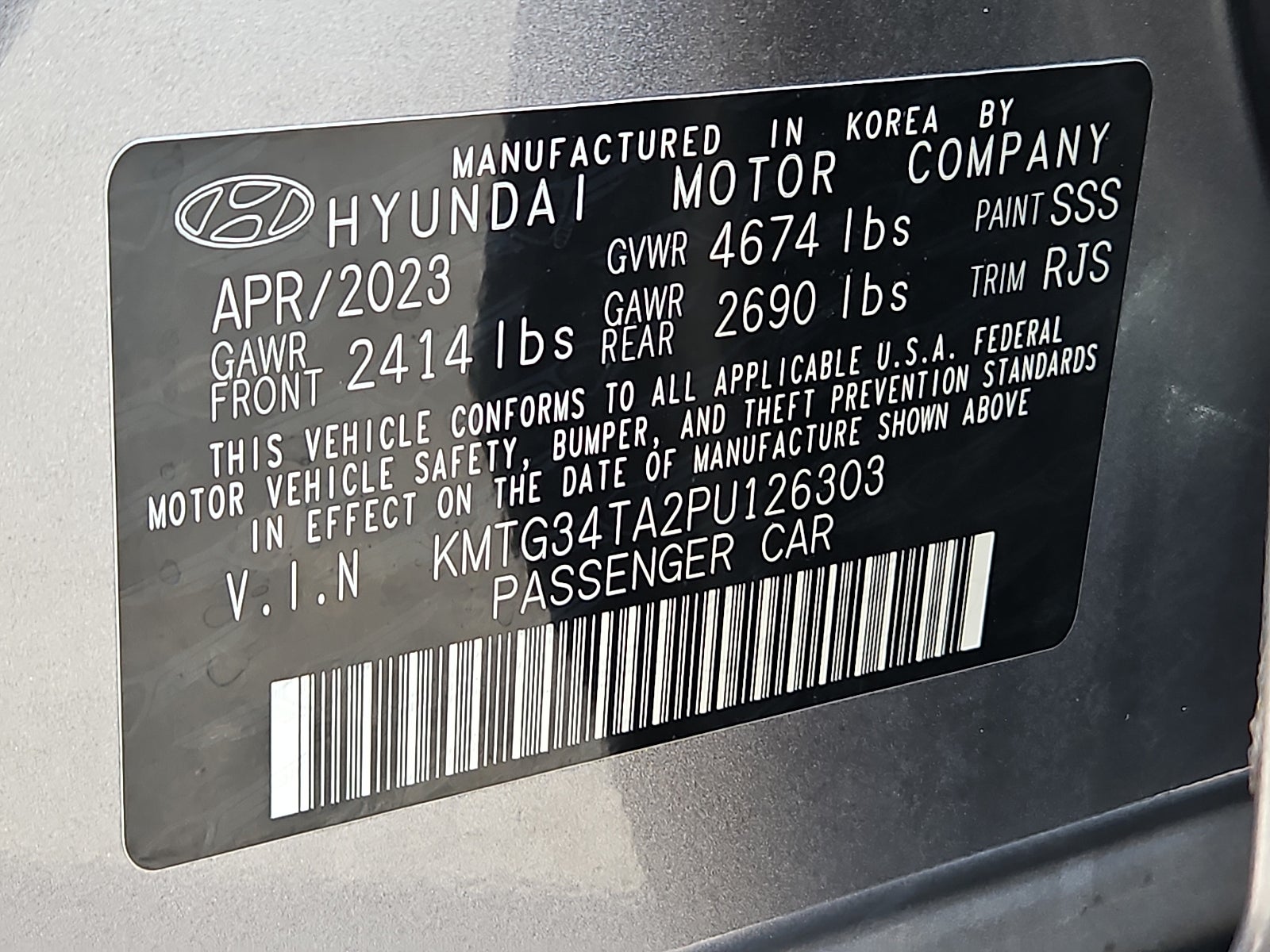 2023 Genesis G70 2.0T