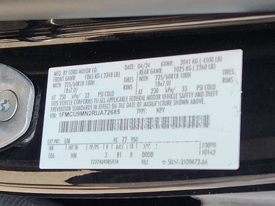 2024 Ford Escape ST-Line
