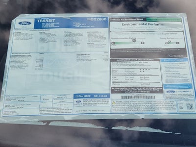 2024 Ford Transit Van Base