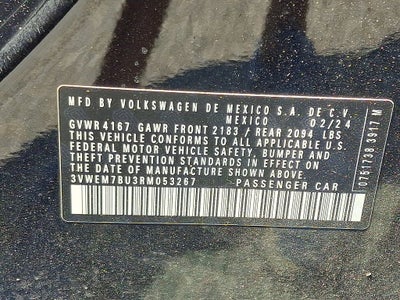2024 Volkswagen Jetta SE