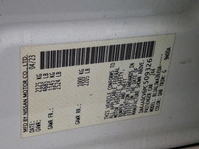 2023 Nissan Maxima SV