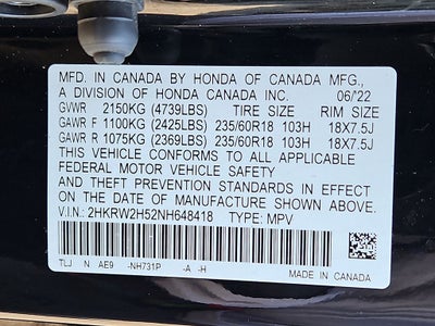 2022 Honda CR-V EX