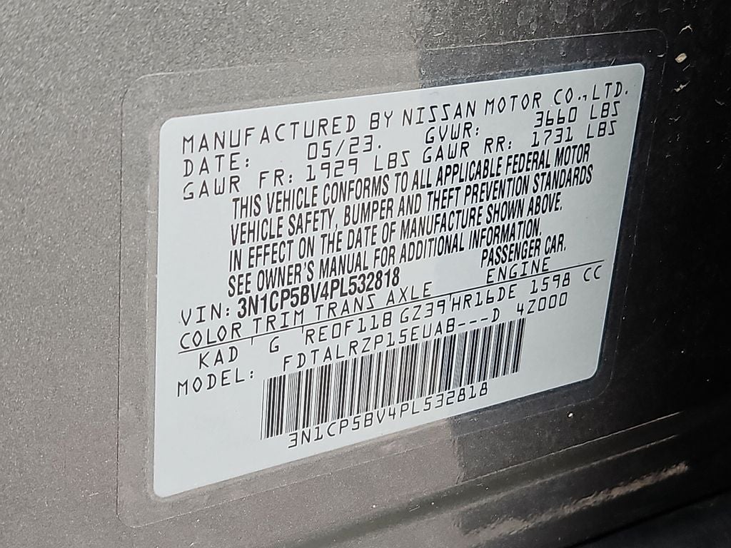 2023 Nissan Kicks S