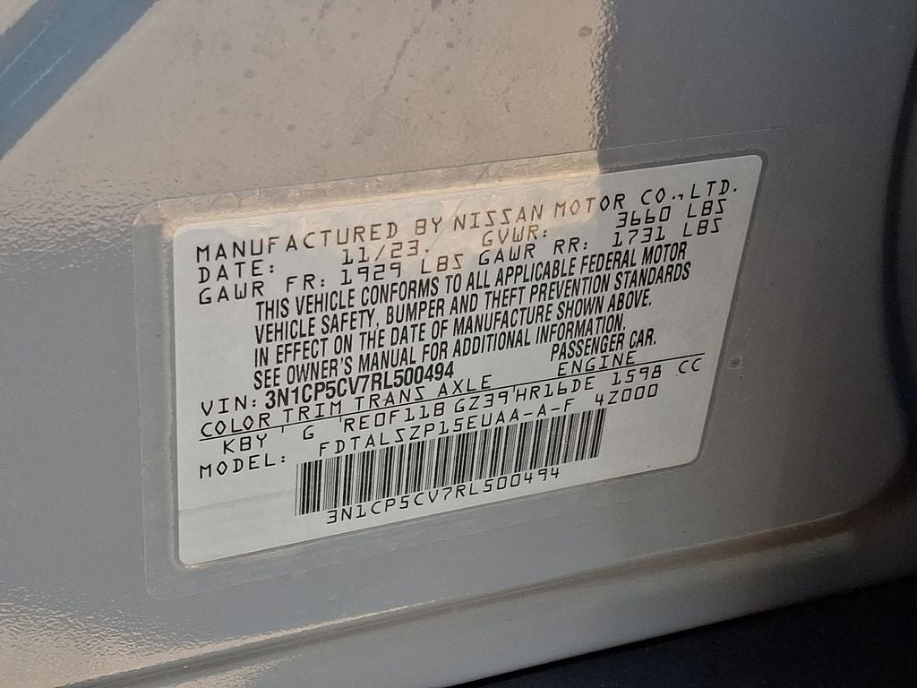 2024 Nissan Kicks SV