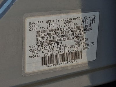 2023 Nissan Kicks SR