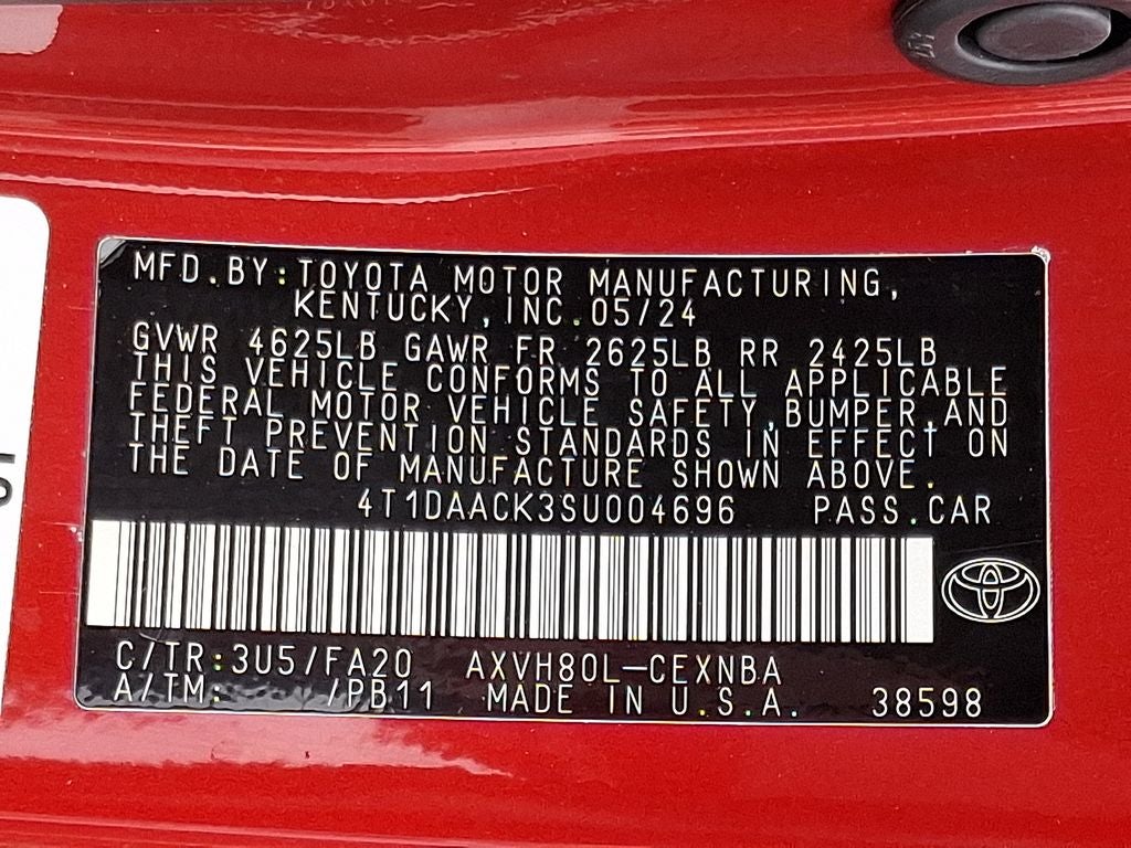 2025 Toyota Camry Hybrid LE