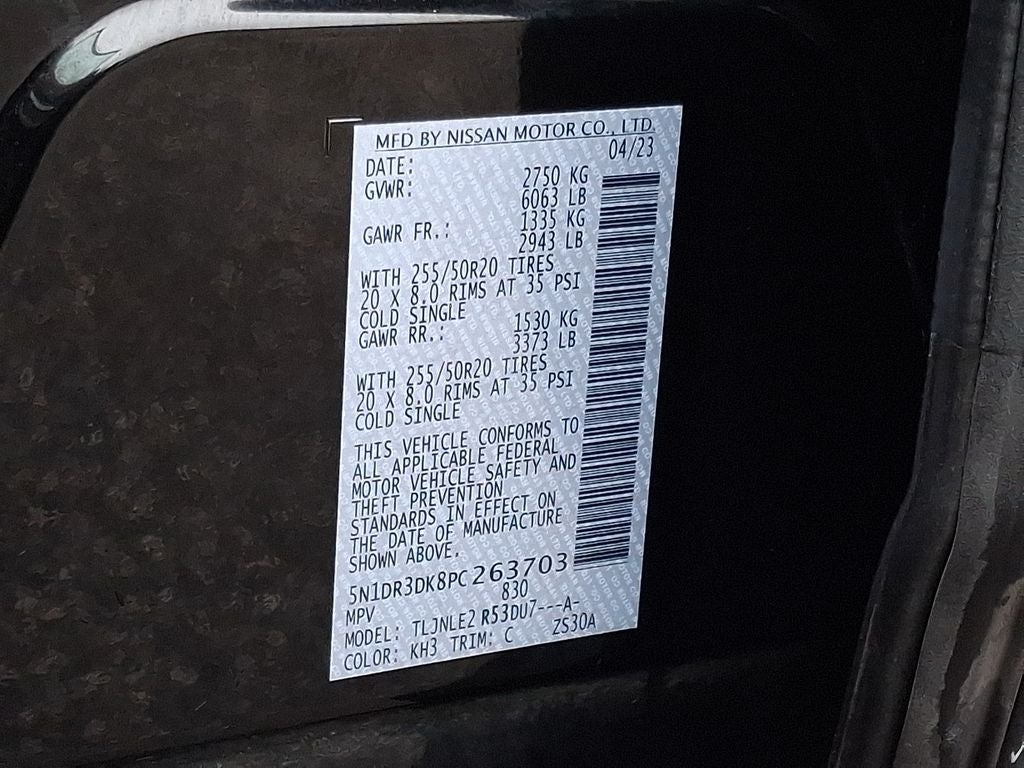 2023 Nissan Pathfinder Platinum