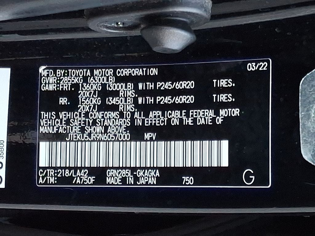 2022 Toyota 4Runner Limited