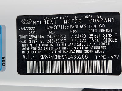 2022 Hyundai Palisade SEL