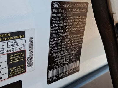 2016 Land Rover Range Rover 3.0L V6 Supercharged
