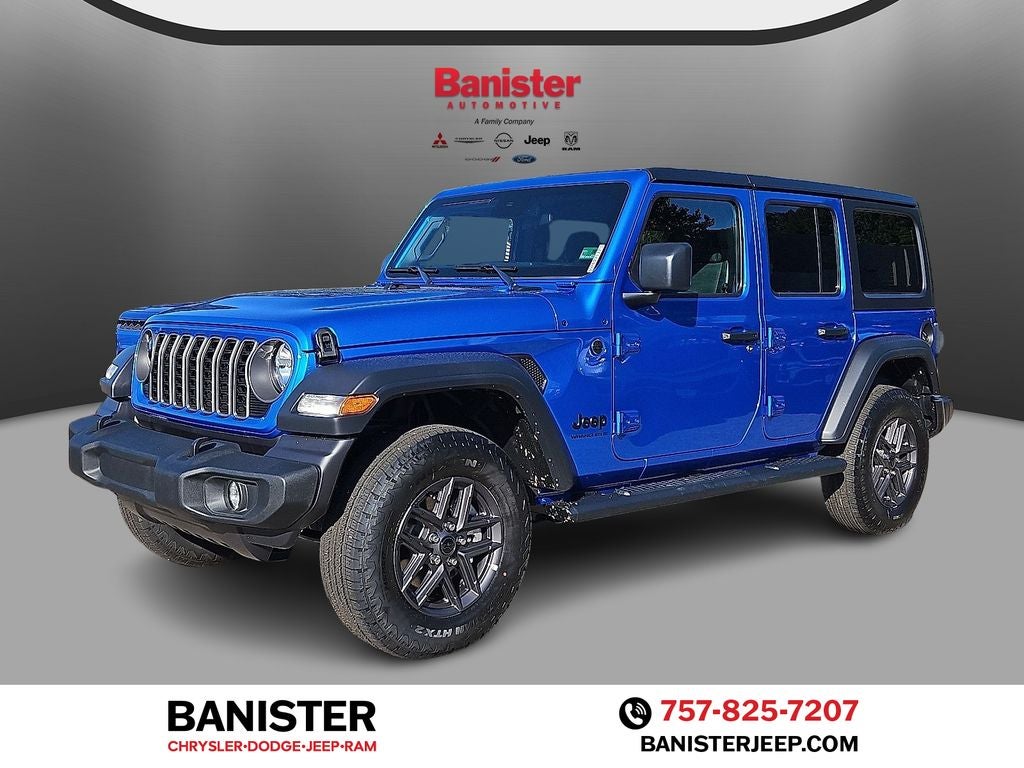 2025 Jeep Wrangler WRANGLER 4-DOOR SPORT S