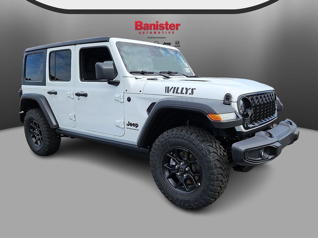 2026 Jeep Wrangler WRANGLER 4-DOOR WILLYS
