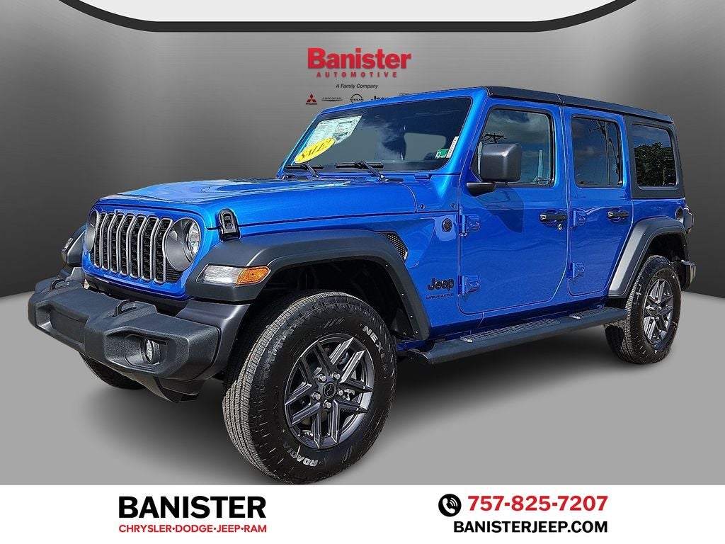 2025 Jeep Wrangler WRANGLER 4-DOOR SPORT S