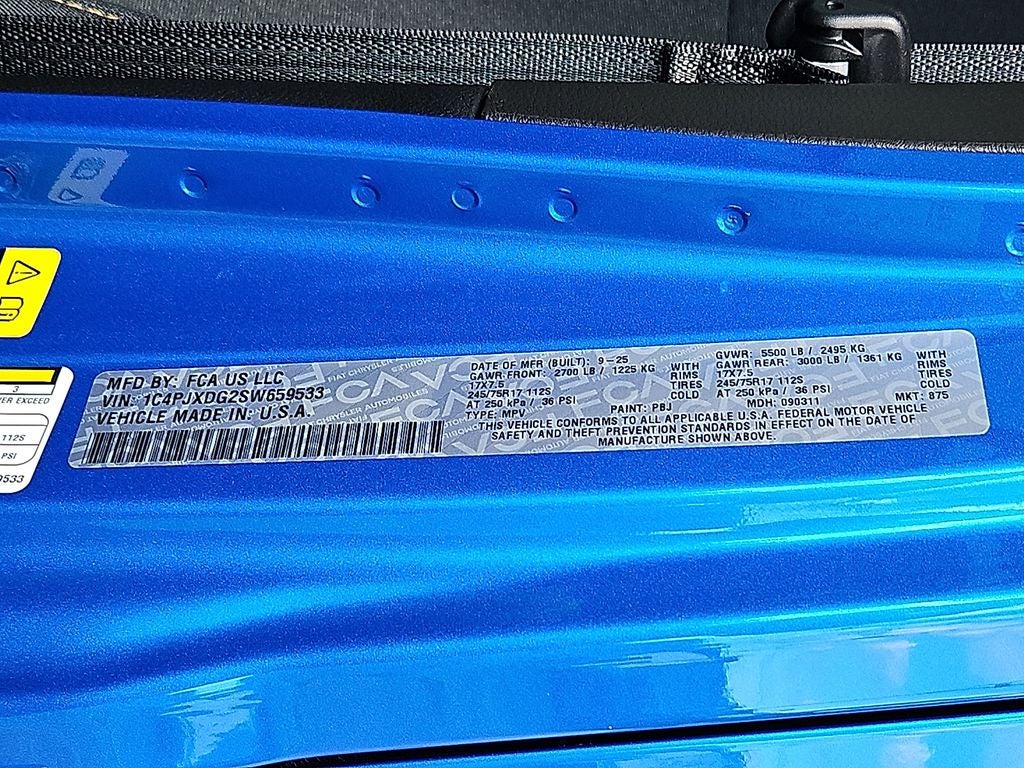 2025 Jeep Wrangler WRANGLER 4-DOOR SPORT S