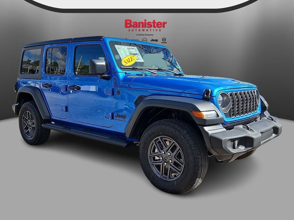 2025 Jeep Wrangler WRANGLER 4-DOOR SPORT S