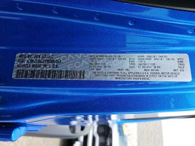 2026 Jeep Wrangler WRANGLER 4-DOOR SPORT S