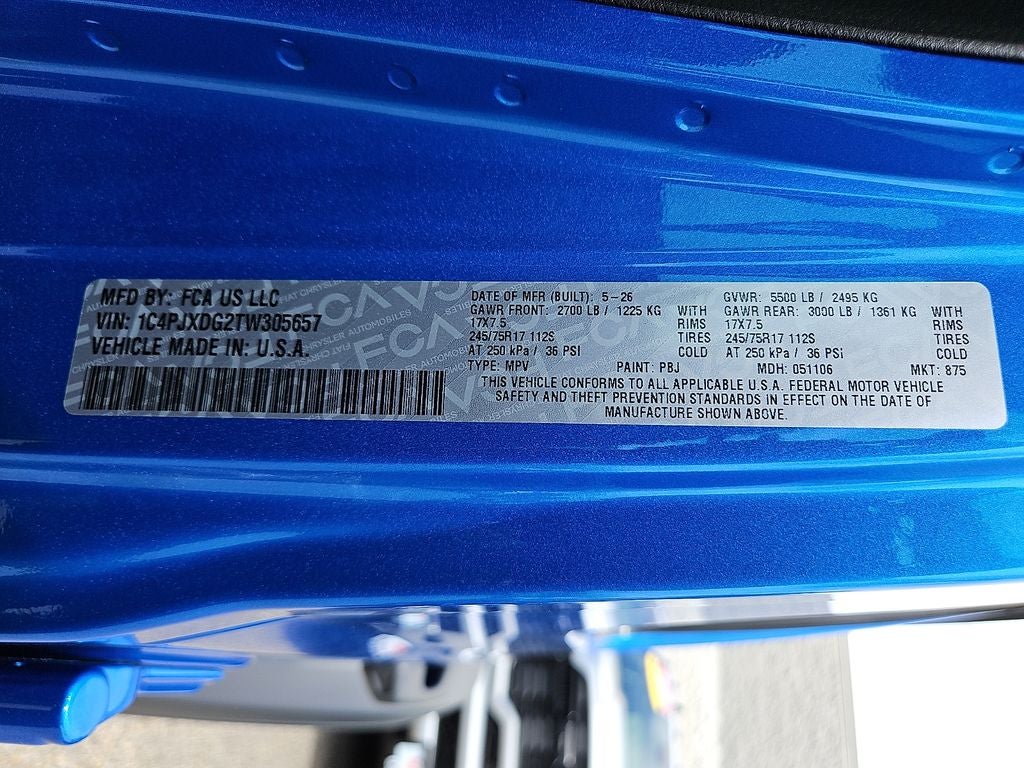 2026 Jeep Wrangler WRANGLER 4-DOOR SPORT S