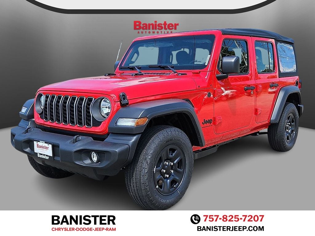 2026 Jeep Wrangler WRANGLER 4-DOOR SPORT