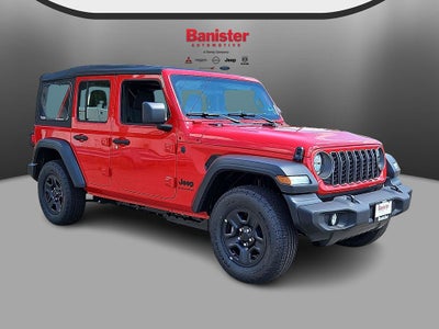2026 Jeep Wrangler WRANGLER 4-DOOR SPORT