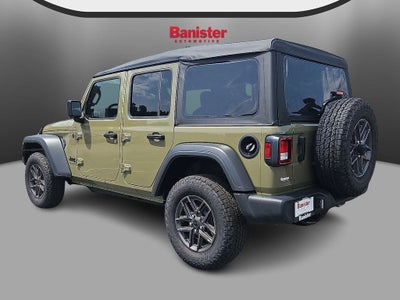 2025 Jeep Wrangler WRANGLER 4-DOOR SPORT S