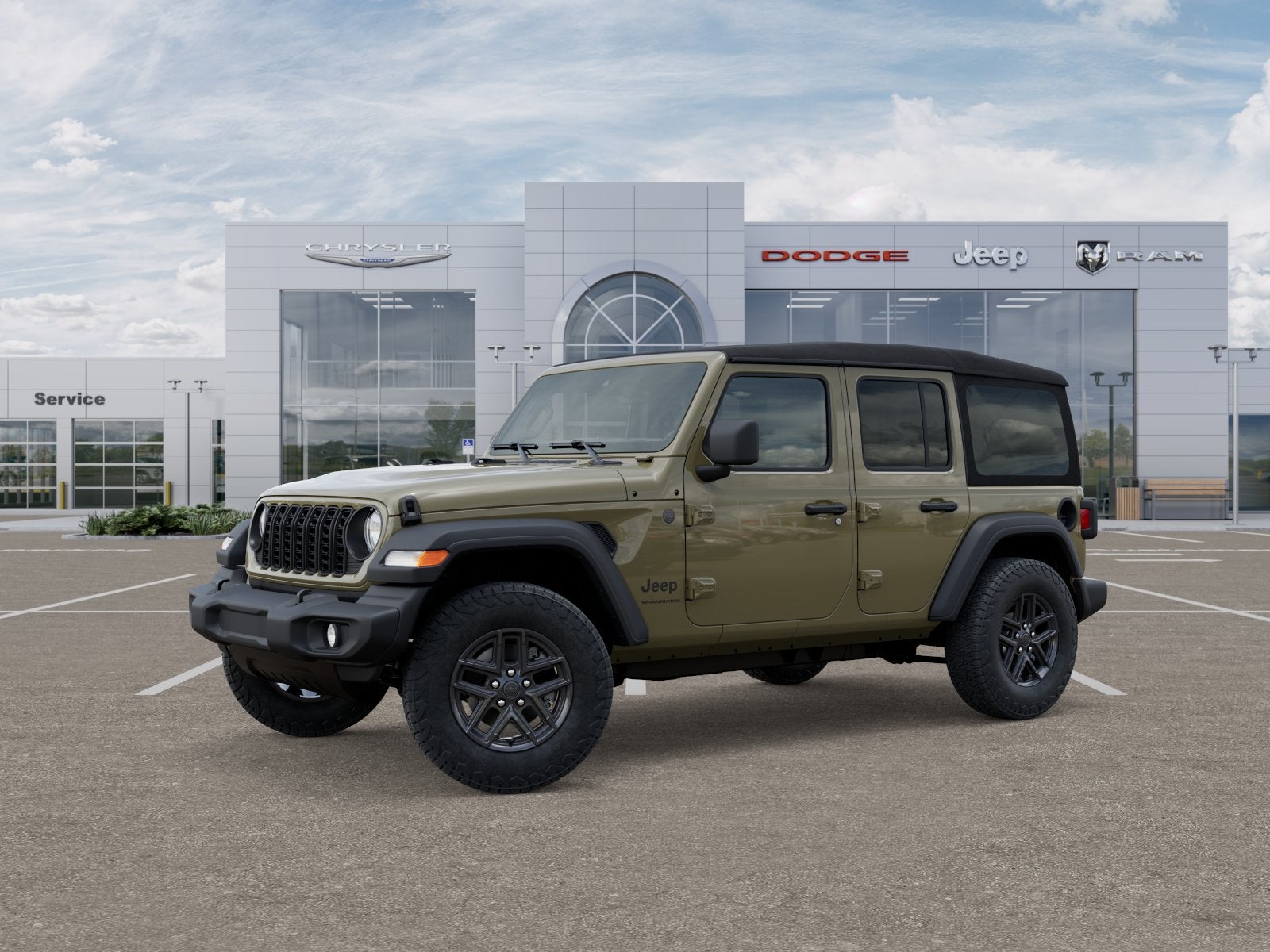 2025 Jeep WRANGLER 4-DOOR SPORT S