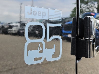 2026 Jeep Wrangler WRANGLER 4-DOOR 85TH ANNIVERSARY EDITION
