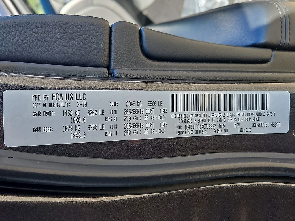 2019 Jeep Grand Cherokee Limited