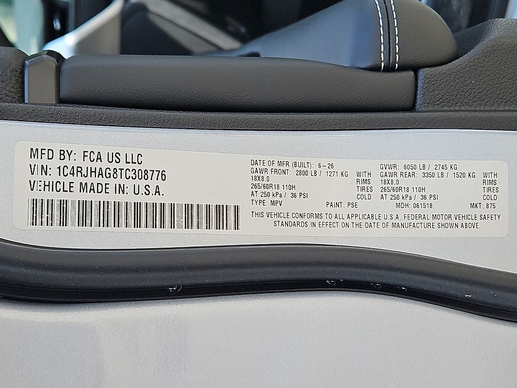 2026 Jeep Grand Cherokee GRAND CHEROKEE LAREDO 4X4