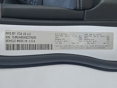 2025 Jeep Grand Cherokee GRAND CHEROKEE LIMITED 4X4