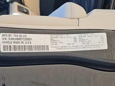 2026 Jeep Grand Cherokee GRAND CHEROKEE LIMITED 4X4