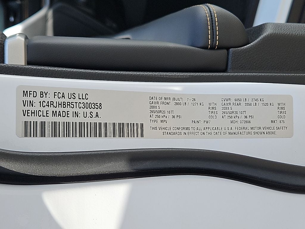 2026 Jeep Grand Cherokee GRAND CHEROKEE 85TH ANNIVERSARY EDITION 4X4