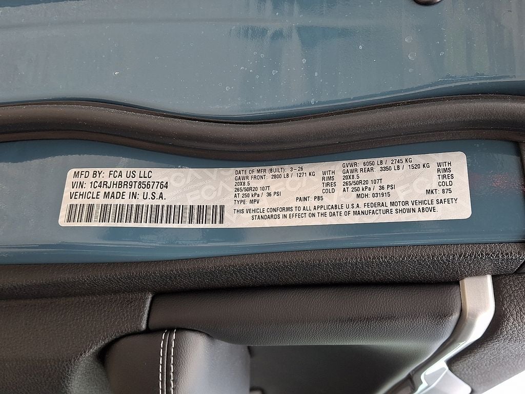 2026 Jeep Grand Cherokee GRAND CHEROKEE LIMITED 4X4