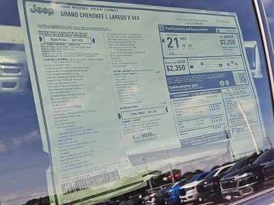 2026 Jeep Grand Cherokee GRAND CHEROKEE L LAREDO X 4X4
