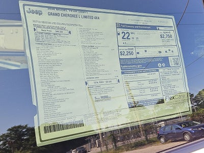 2026 Jeep Grand Cherokee GRAND CHEROKEE L LIMITED 4X4