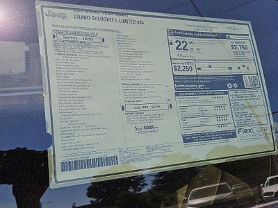 2026 Jeep Grand Cherokee GRAND CHEROKEE L LIMITED 4X4