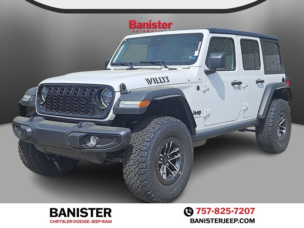 2026 Jeep WRANGLER 4-DOOR WILLYS