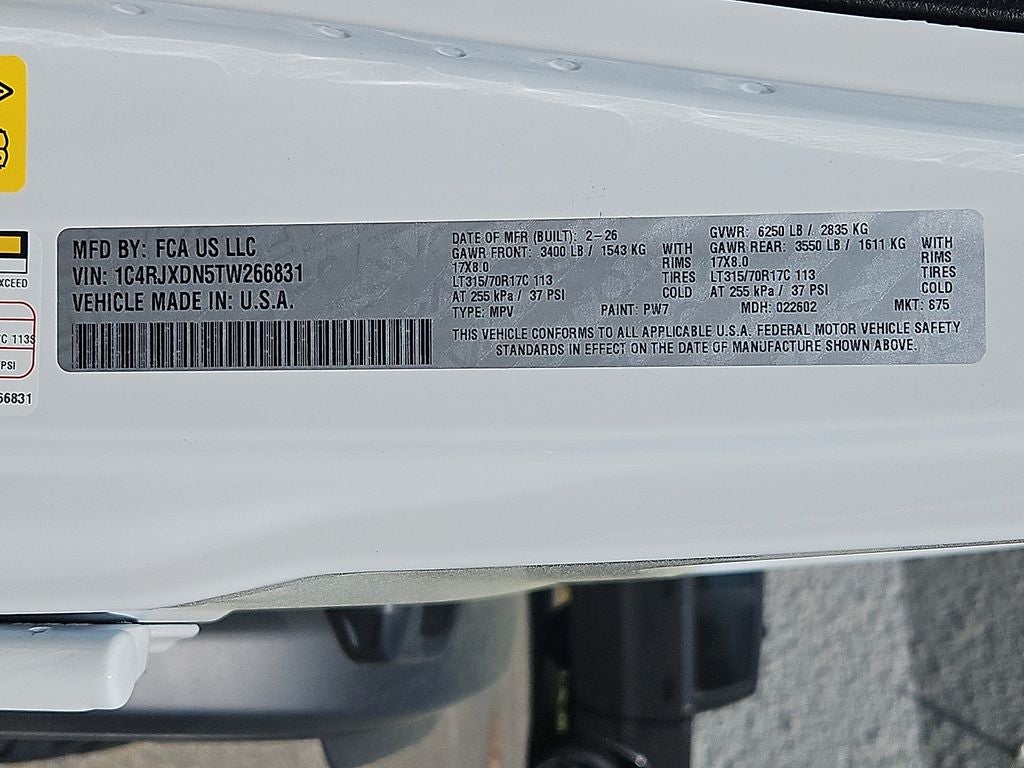 2026 Jeep Wrangler WRANGLER 4-DOOR WILLYS