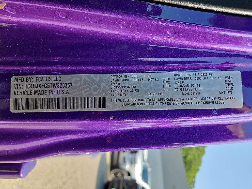 2026 Jeep Wrangler WRANGLER 4-DOOR RUBICON X