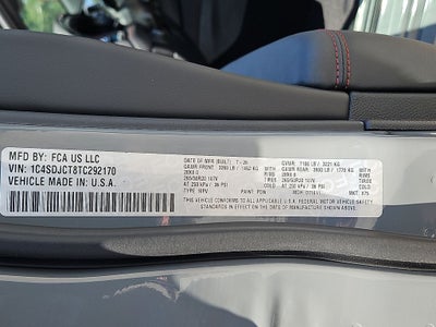 2026 Dodge Durango DURANGO GT PLUS AWD HEMI V8