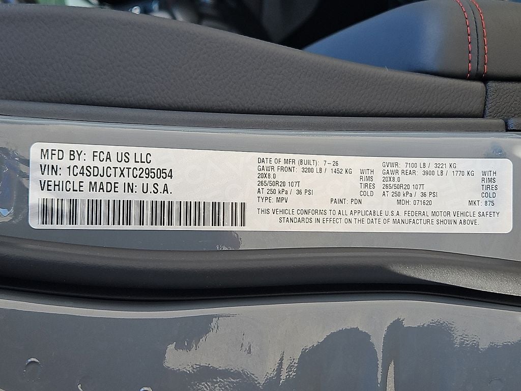 2026 Dodge Durango DURANGO GT PLUS AWD HEMI V8