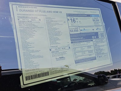 2026 Dodge Durango DURANGO GT PLUS AWD HEMI V8